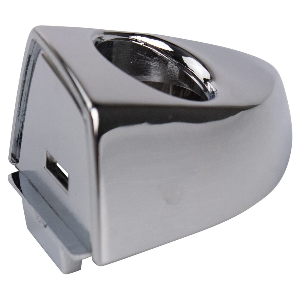 TRQ Front Left Exterior Door Handle Chrome Drivers Side Compatible with 2015-...