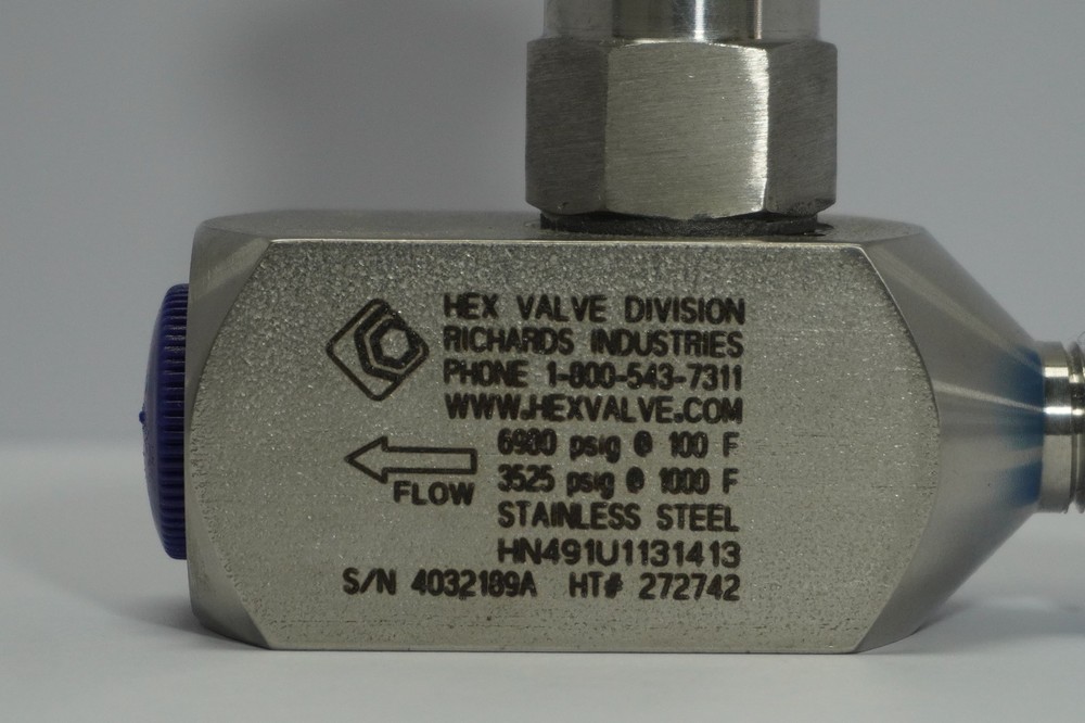 Hex Needle Valve HN491U1131413