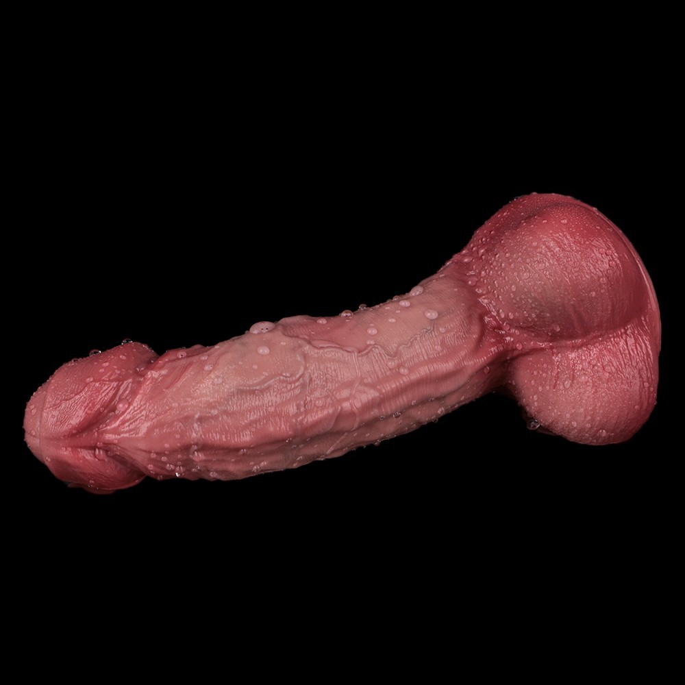 Liquid Silicone Realistic Huge Dildo Cock Suction Cup Women Sex Toys Thick Dong