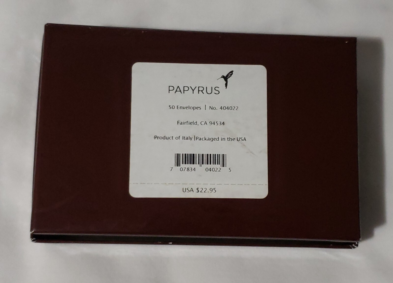 NIB Papyrus Parchment 50 Envelopes Stationery Ivory