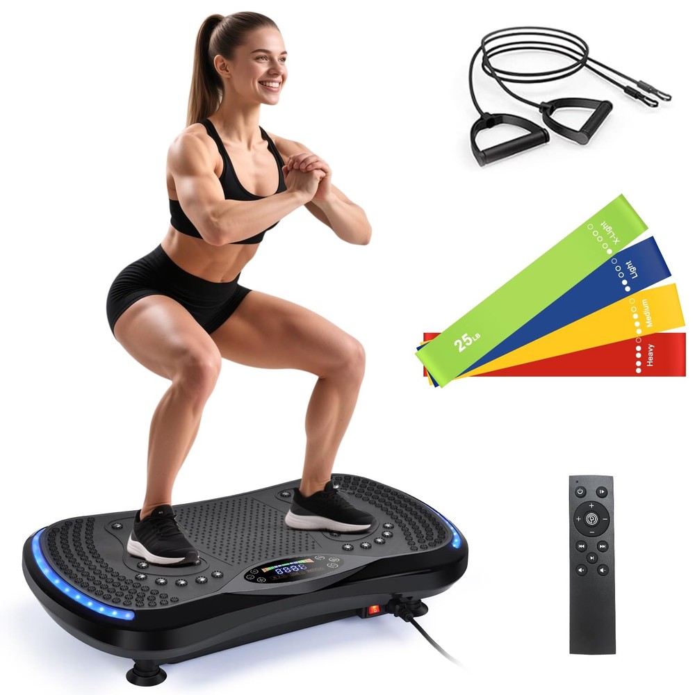 Vibration Plate Exercise Machine for Lymphatic Drainage, Vibration Machine fo...