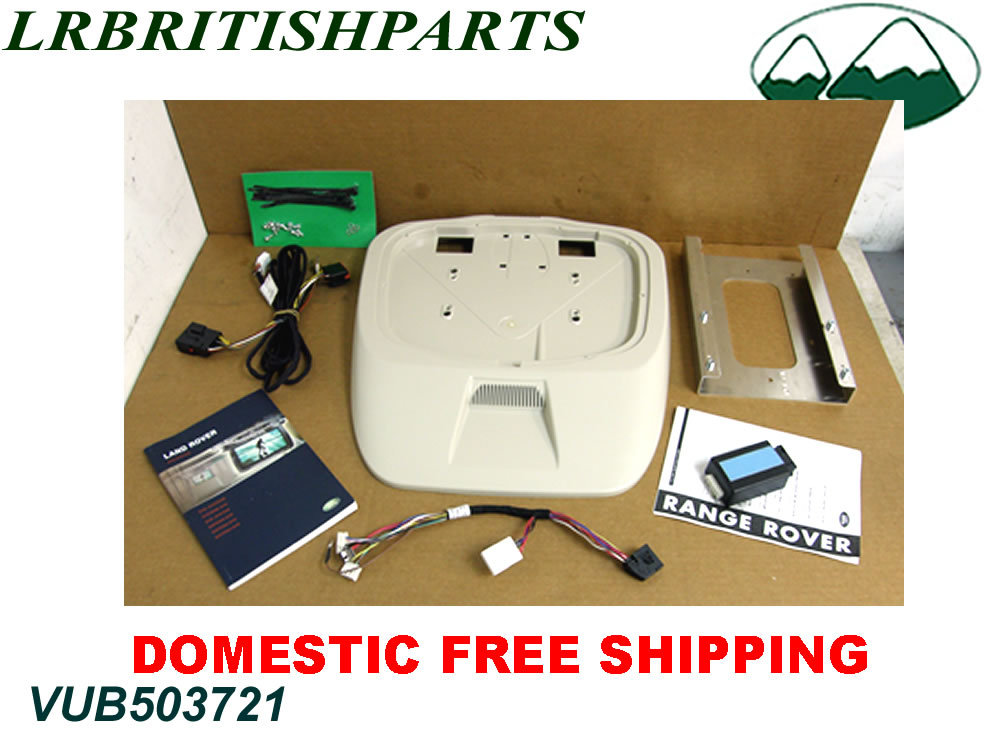 GENUINE LAND ROVER DVD PLAYER INSTALLATION KIT RANGE ROVER 03-12 OEM VUB503721