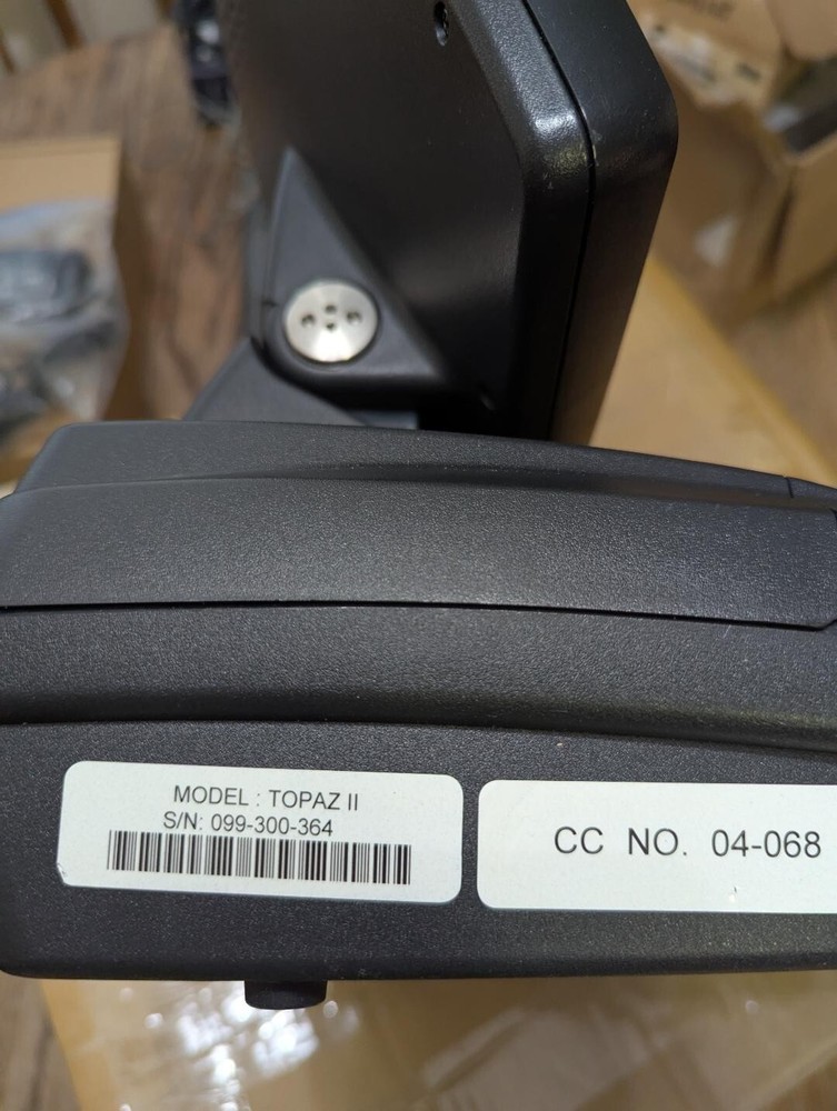 Verifone Topaz ll used in working condition.