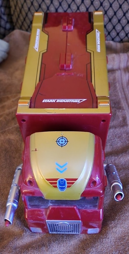 Marvel Comic Iron Man 2 Touch Tech 13 Inch Stark Industries Mobile Headquarters