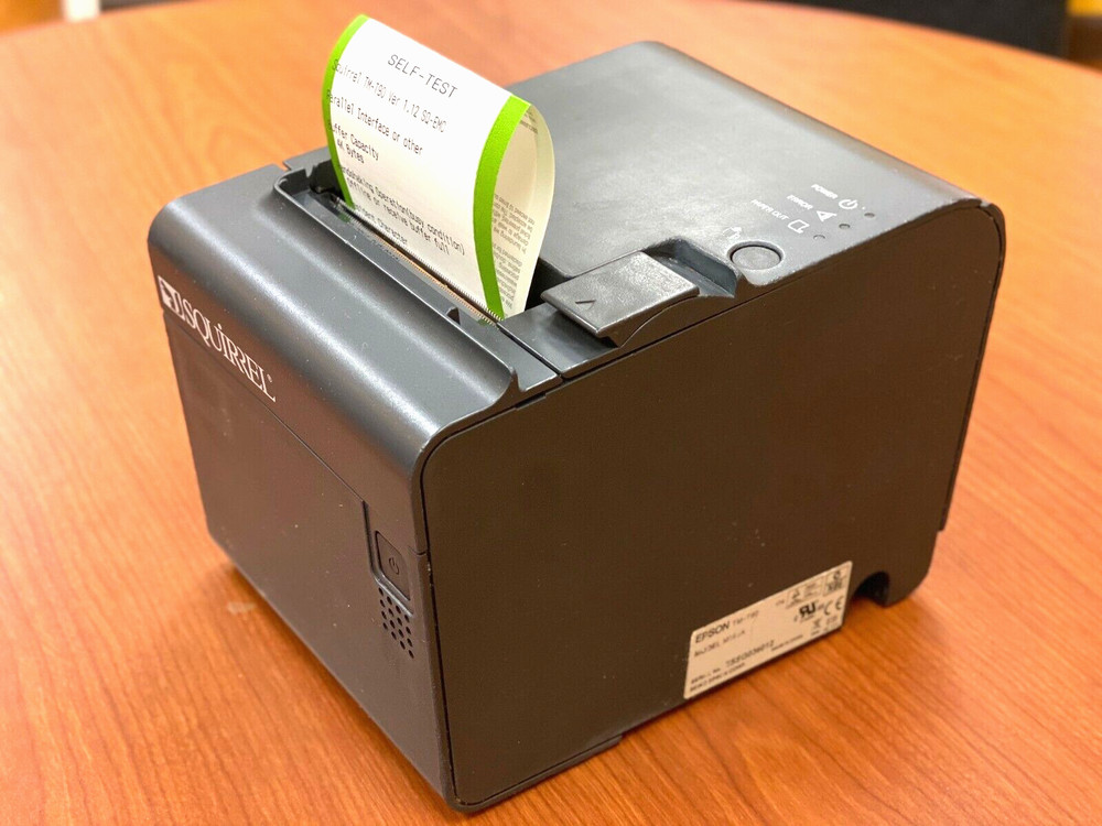 Epson TM-T90 Thermal Parallel Receipt Printer w/ Power Supply
