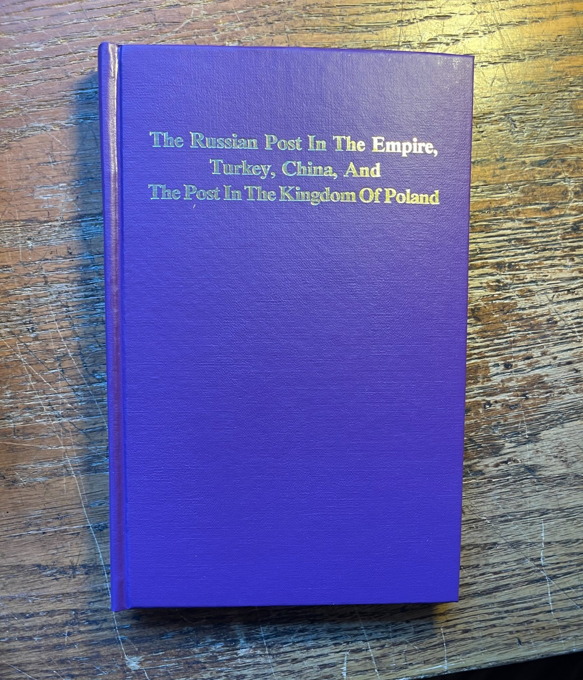 Russian stamp catalogue of the Empire, Turkey, and the Post in Poland