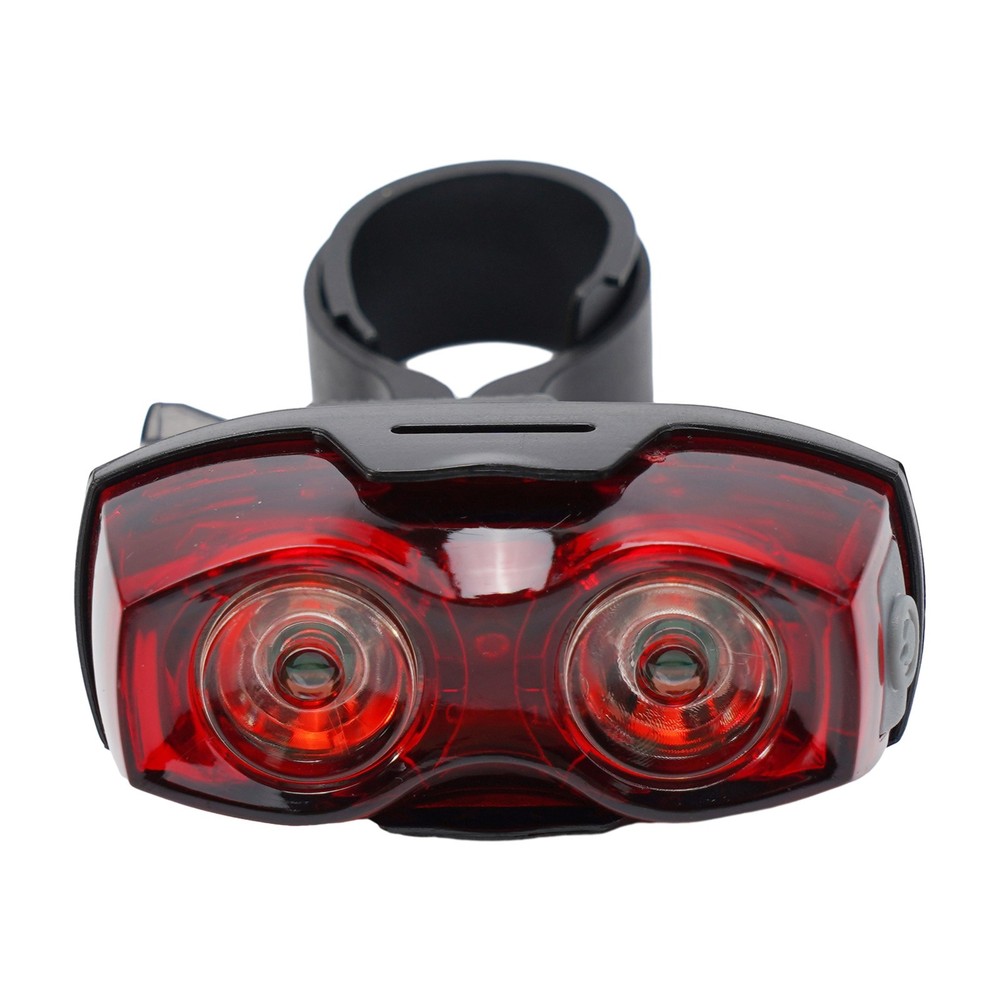Lightweight and Reliable Bicycle Tail Light for Improved Visibility Red