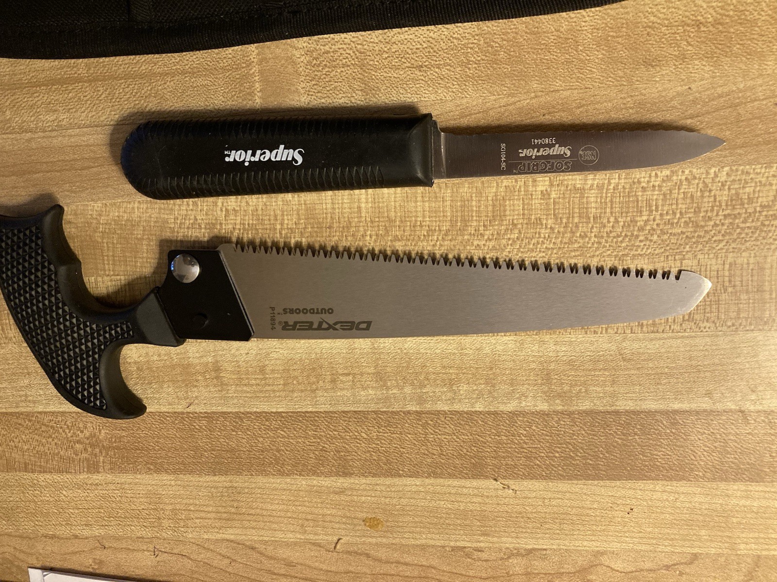 DEXTER OUTDOORS 3 PIECE KNIFE SAW KIT/ HUNT - FISH