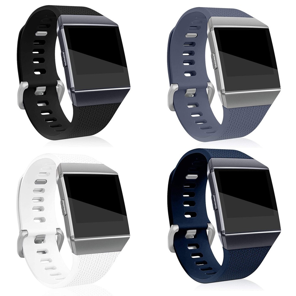 Replacement Silicone Rubber Classic Band Strap Wristband For Fitbit Ionic Watch