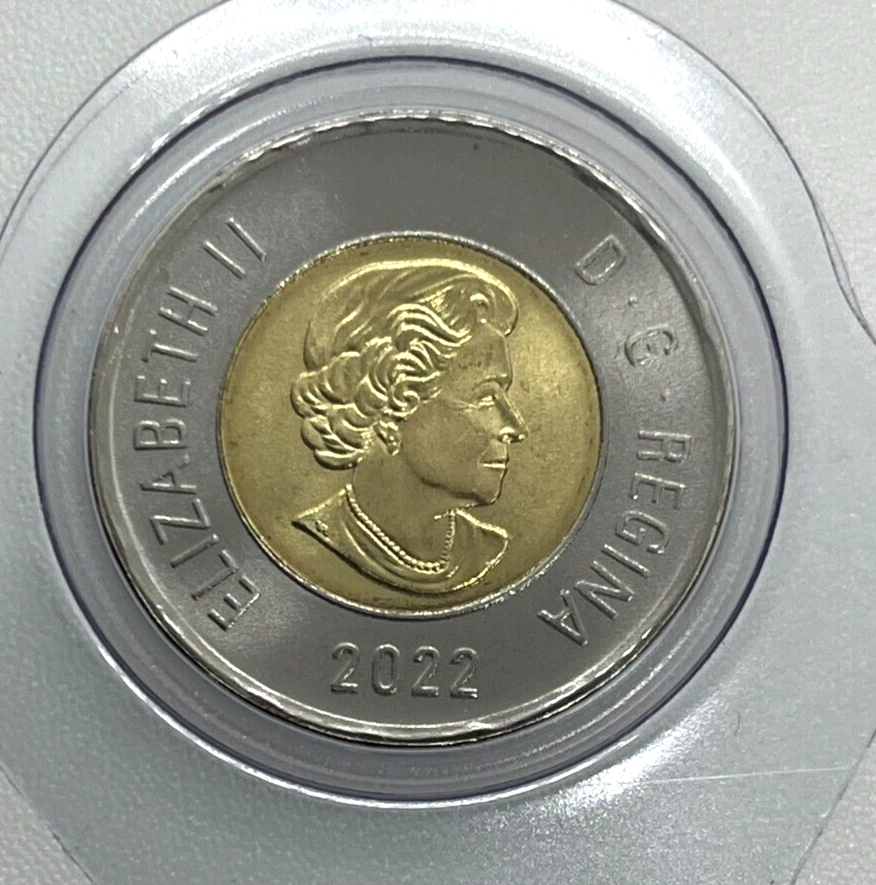 2022 Canada $2 Dollar Toonie Coin, UNC