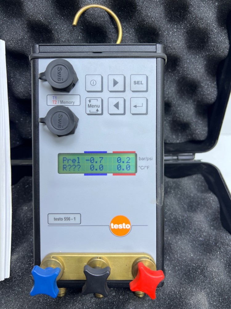 Testo 556-1 Refrigeration System Analyzer V1.0.8