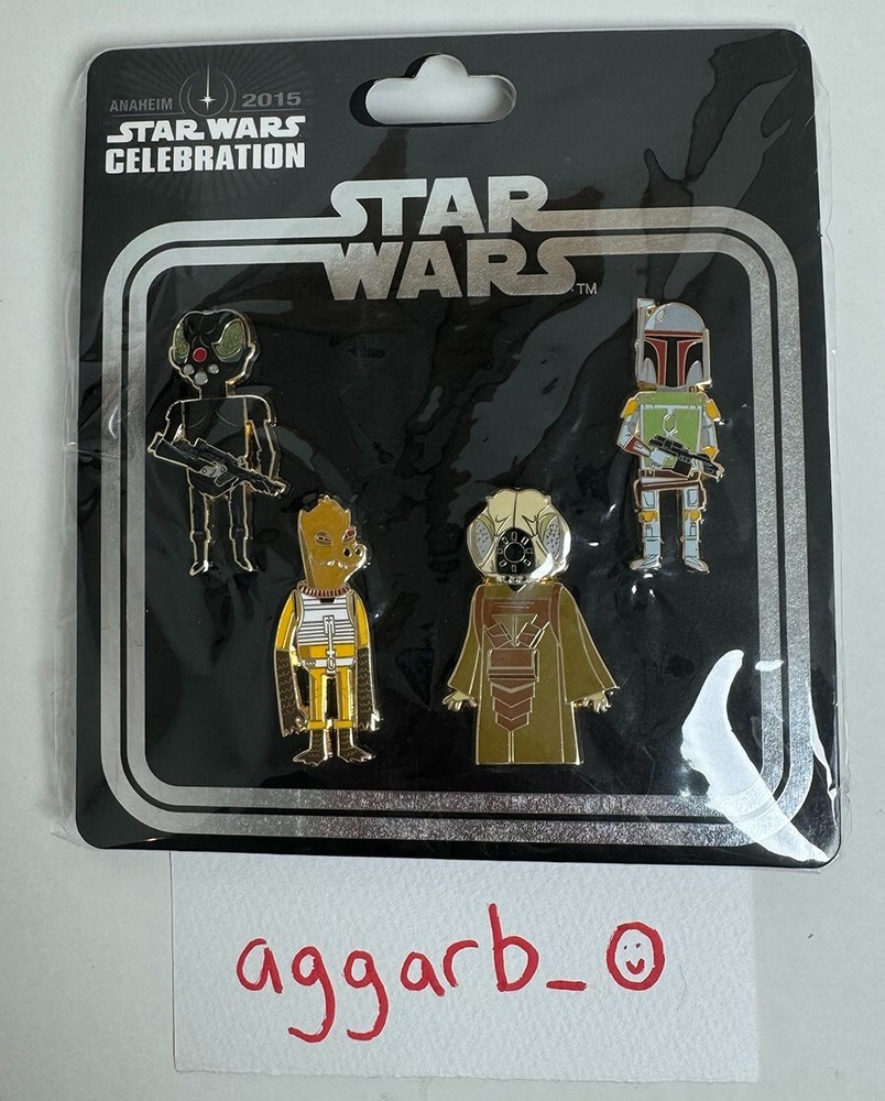 2015 DISNEY STAR WARS Celebration The Empire Strikes Back Pin Set