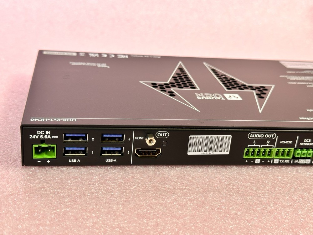 LIGHTWARE UCX-2x1-HC40 TAURUS UCX USB-C / HDMI MATRIX SWITCHER