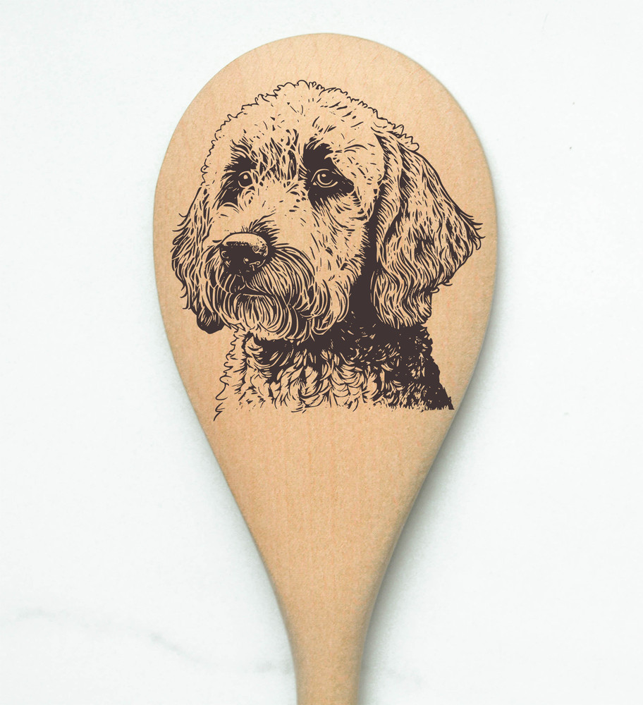 Doodle Side Wooden Spoon