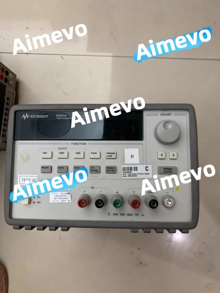 Agilent Keysight E3631A Triple Output DC Power Supply