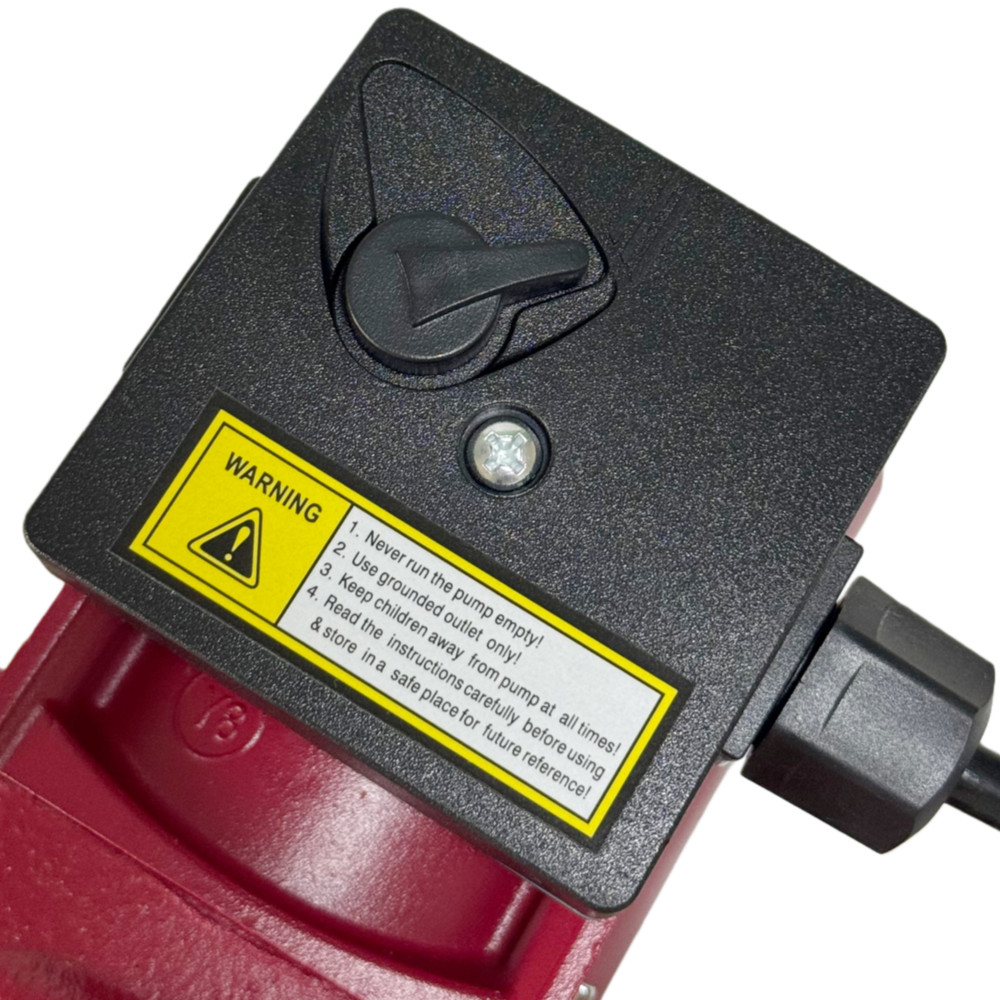 Cast Iron Circulator Pump 115V 1/3 HP Cast Iron For Grundfos 95906630 UPS26-150F