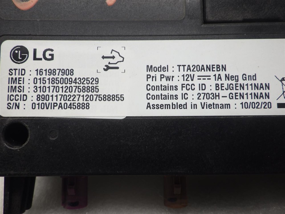 GMC Acadia 2021-2023 Telematics Interface Module 84967425 5662