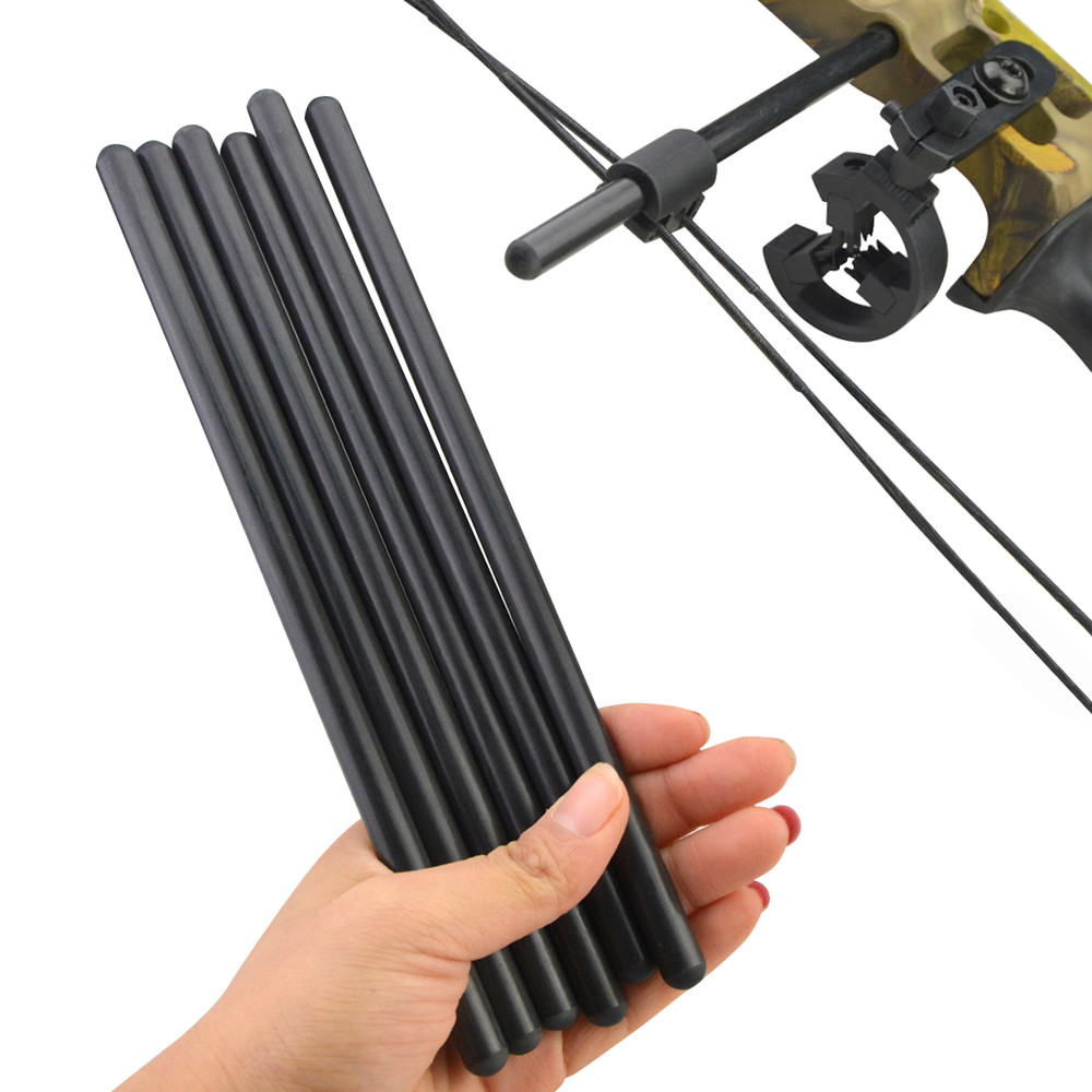 1pc Carbon Compound Bow String Suppressor Rod Separator Stabilizer Archery Decut