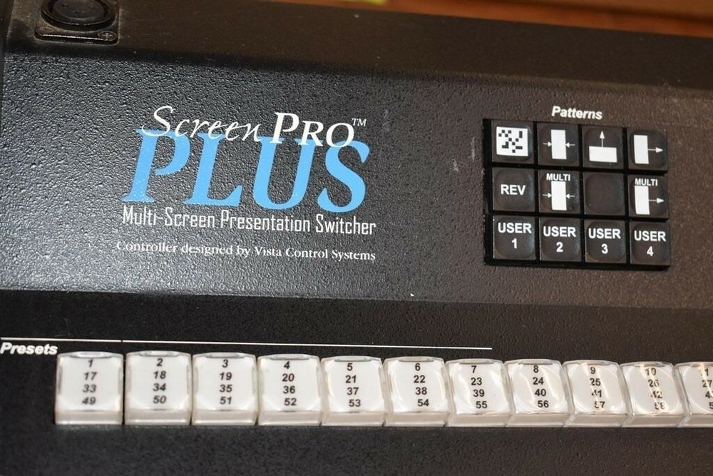 Folsom Research Barco Screen Pro Plus Multi-Screen Presentation Switcher + Board