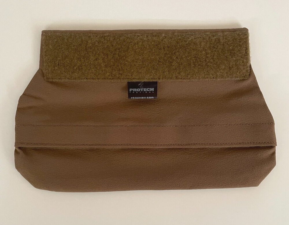 PROTECH Lower Abdomen/Spine Protector Accessory Coyote Brown AWS Hook/Loop