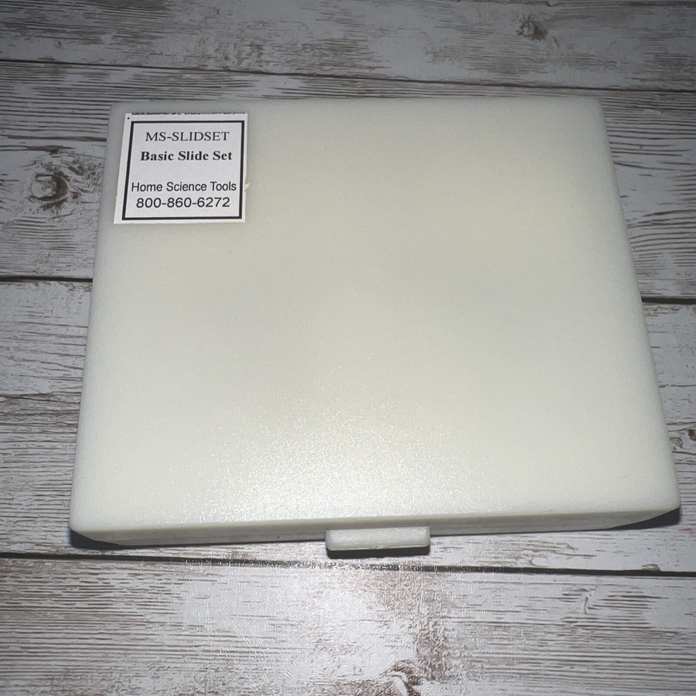 Home Science Tools Slide Set Alpha Omega Biology Set & Basic Slide Set