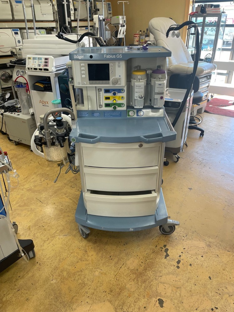 Drager Fabius GS Anesthesia Machine With Ventilator