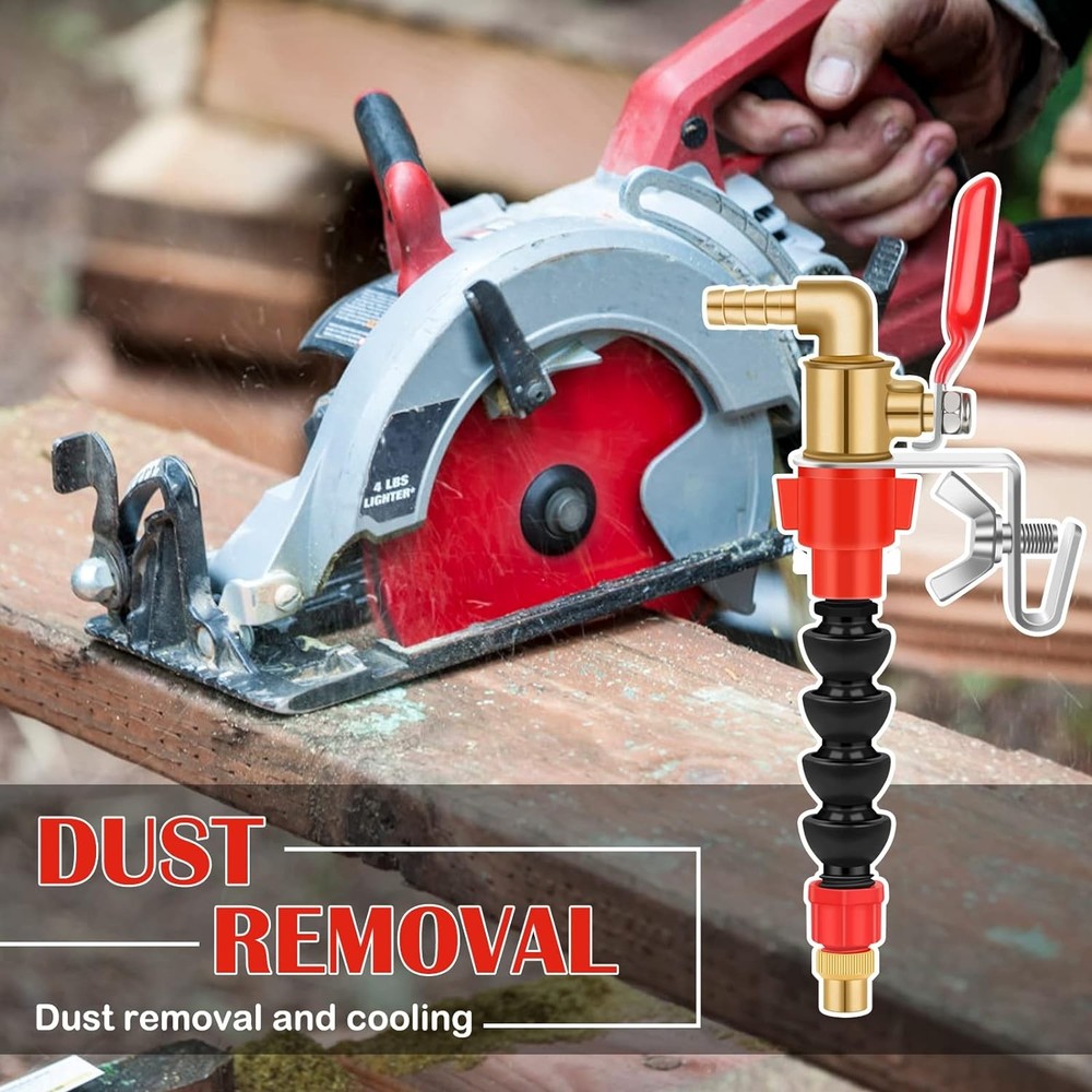 Dust Remover Water Spray, Misting System Sprayer for Cutting Machine...