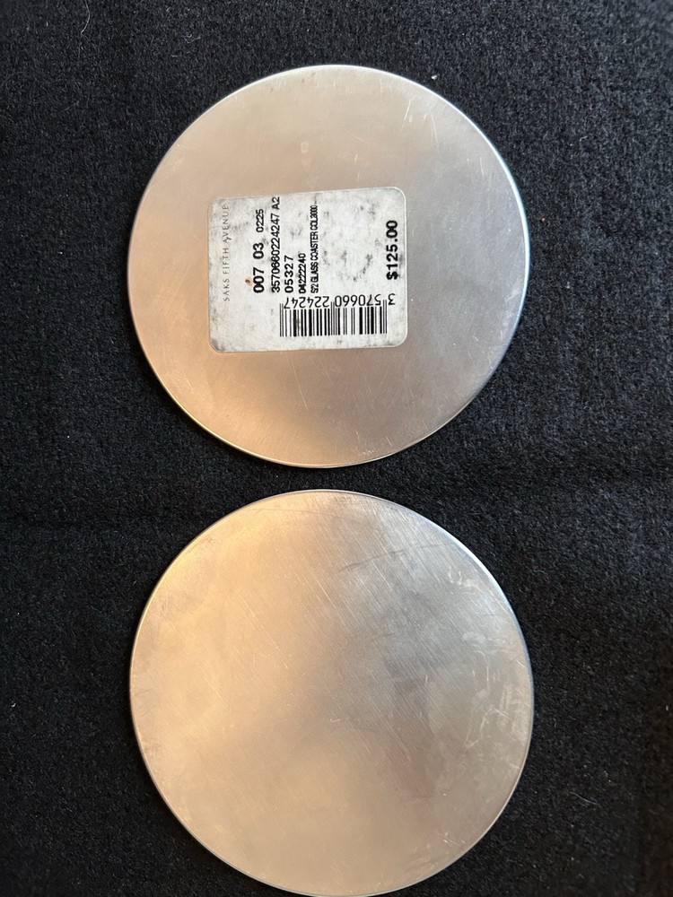 Christolfe Silverplate Coasters