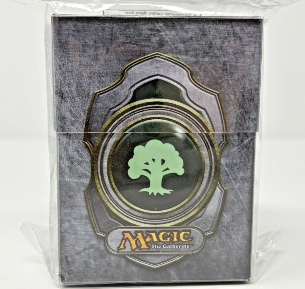 UltraPRO MTG Magic The Gathering Mana V3 Green Tree Polypropylene Deck Box