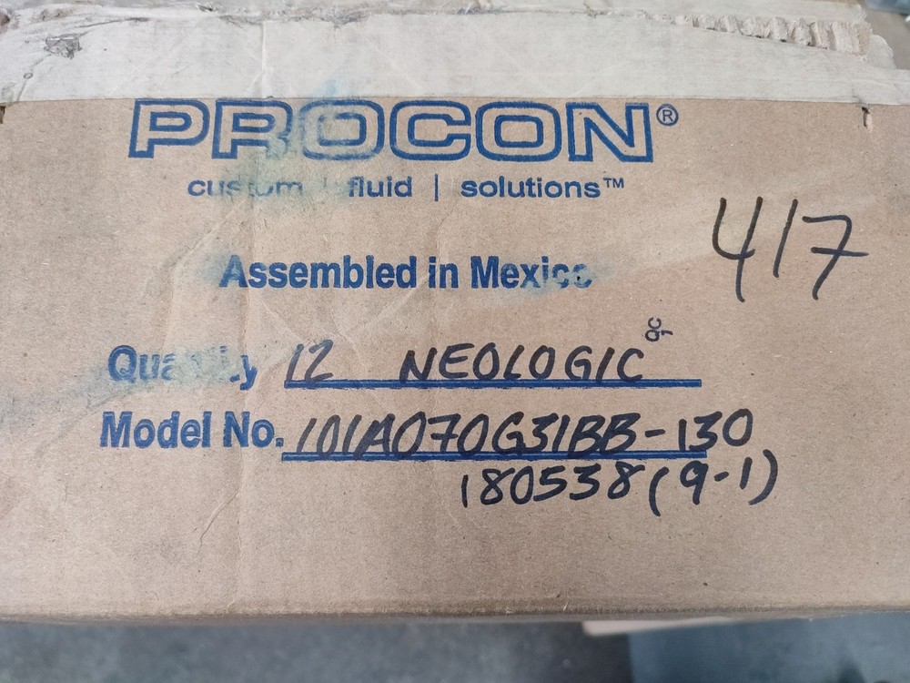 Procon Rotary Vane Pump, 101A070G31BB 130PSI