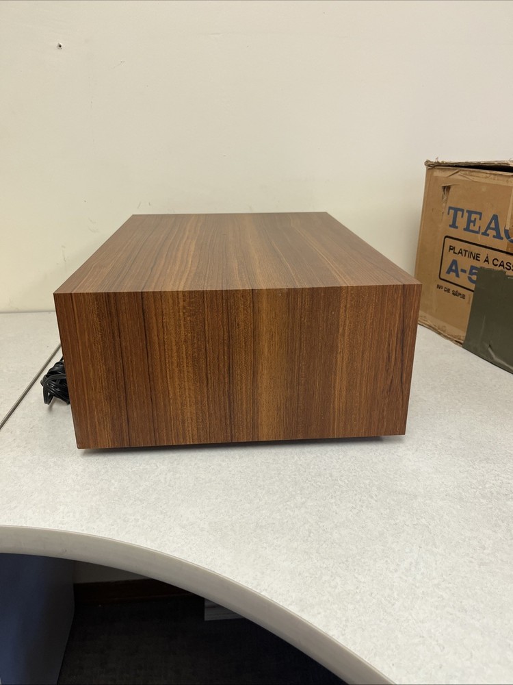 Read Issue TEAC A-550RX STEREO CASSETTE DECK Original Box