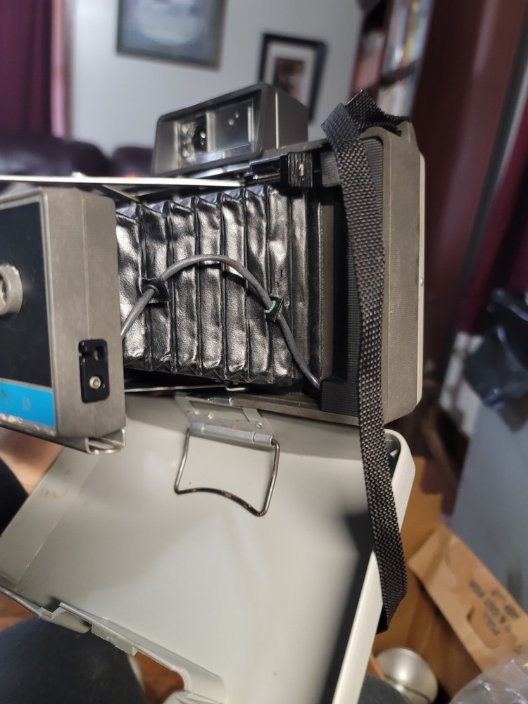 Polaroid 315 Land Camera, Original Case With Original Paperwork, Untested.
