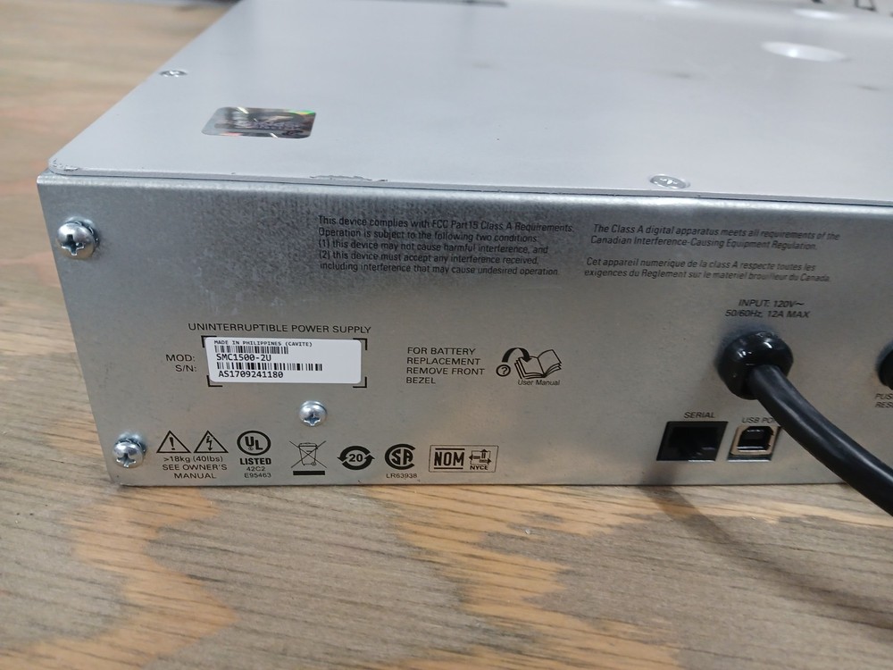 Apc Smart-ups 1500va Power Supply