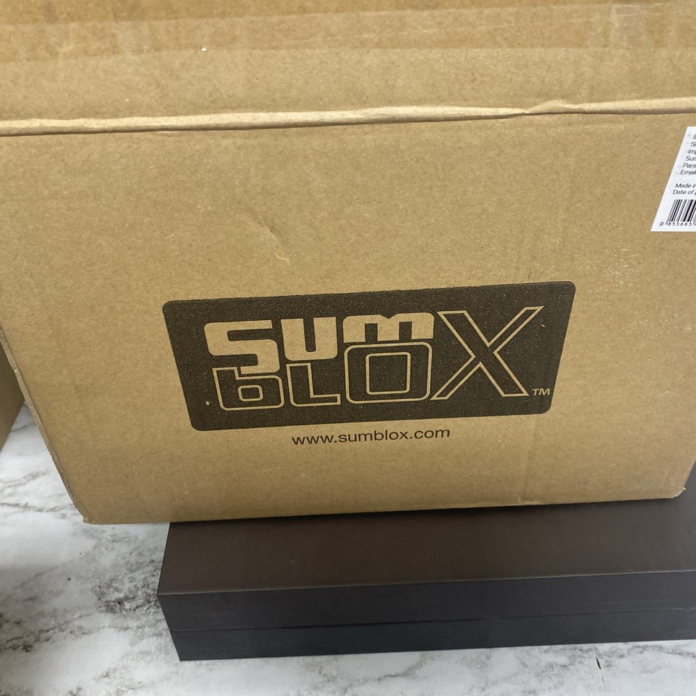 Sumblox 38 Maths Blocks With Activity Cards