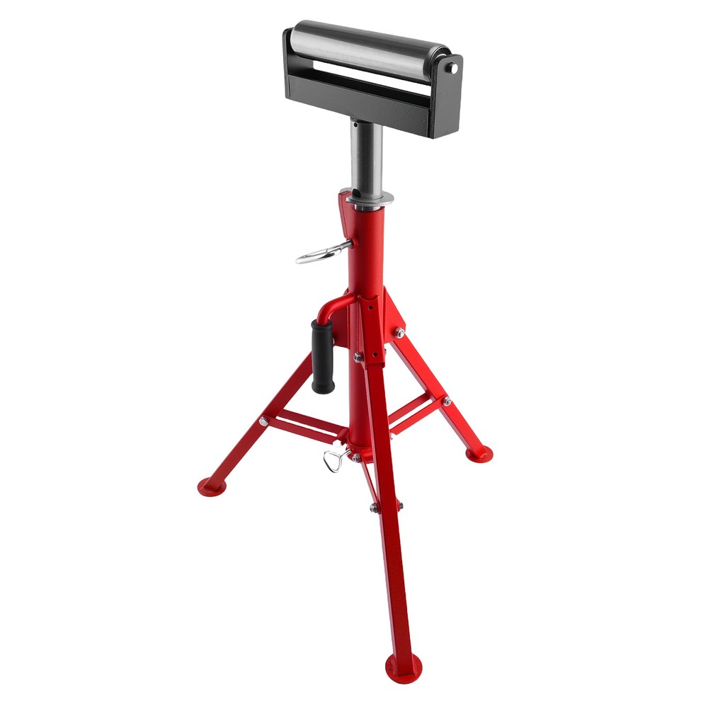Adjustable Height Roller Stand 2500lbs Triangular Base 27.6-52in for Sanders