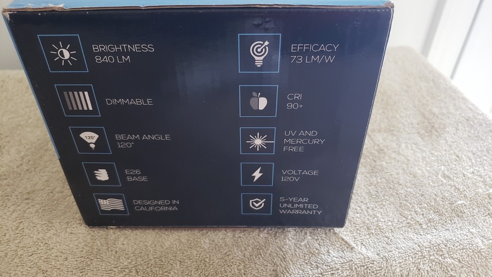 Hyperikon BR30-12D50 LED Bulbs 5000k 6 pack