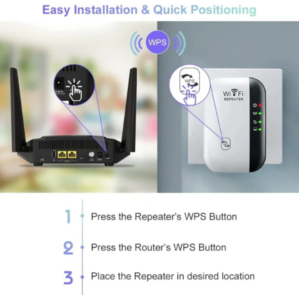 WiFi Extender Signal Booster