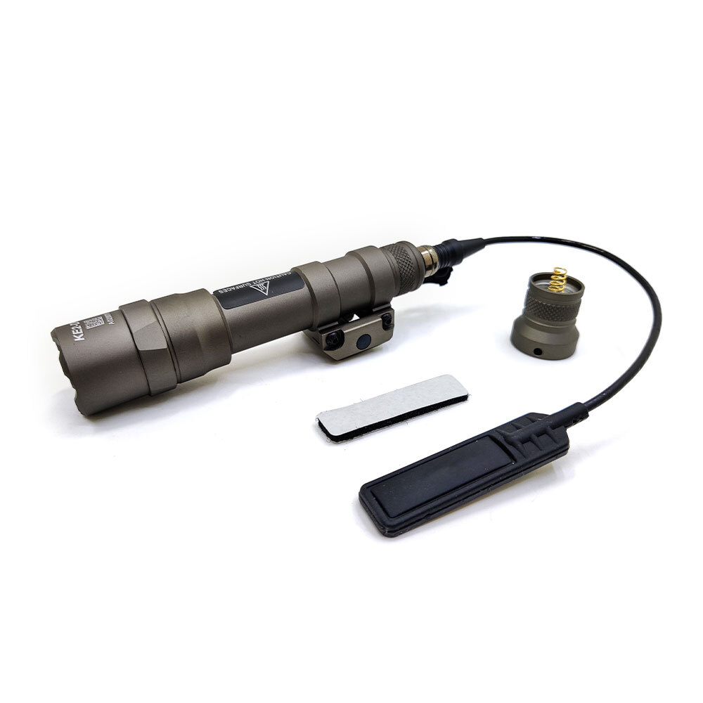 SOTAC Tactical M600-DF LED weapon Light with Remote Pressure Switch + Cover Cap