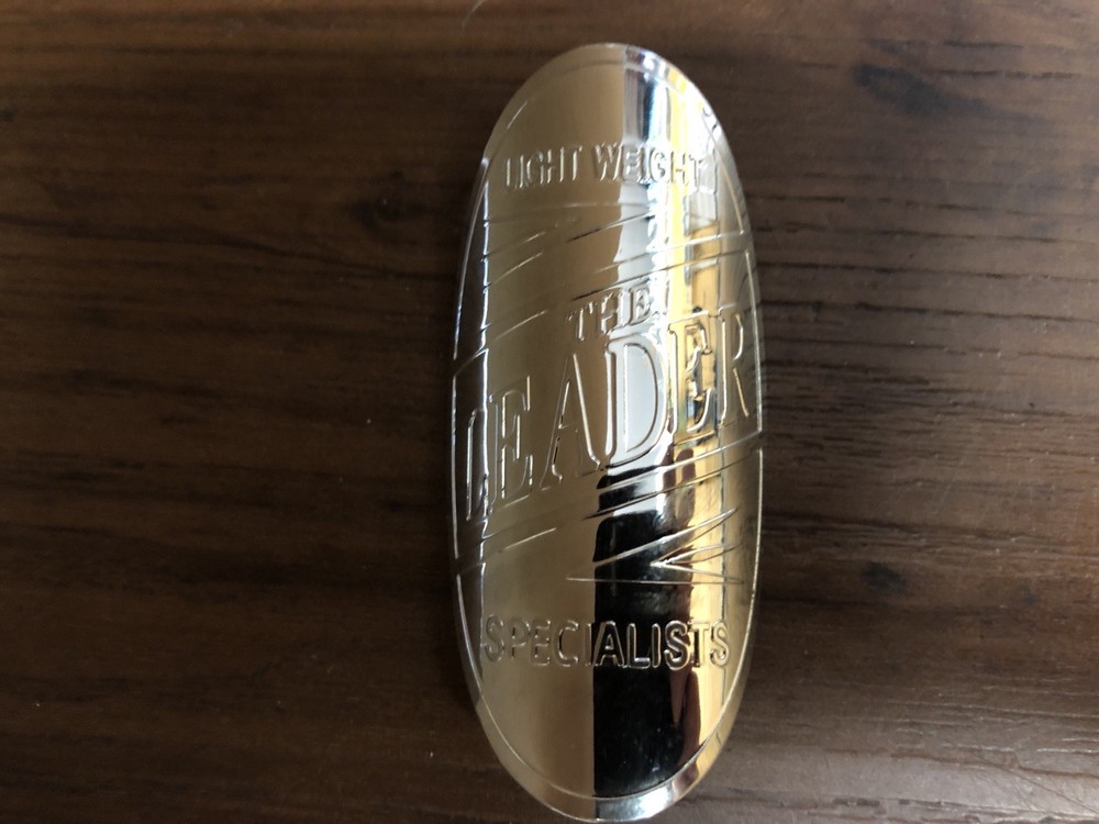 Leader Bikes Headbadge NOS