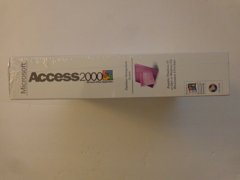 Microsoft Access 2000 For Windows (UNOPENED FACTORY SEALED)