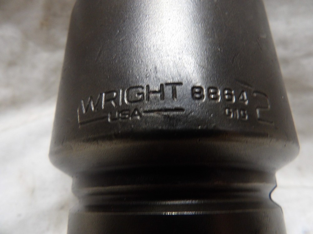 Wright 1" Drive 2" Impact Socket #8864 - Made in the USA