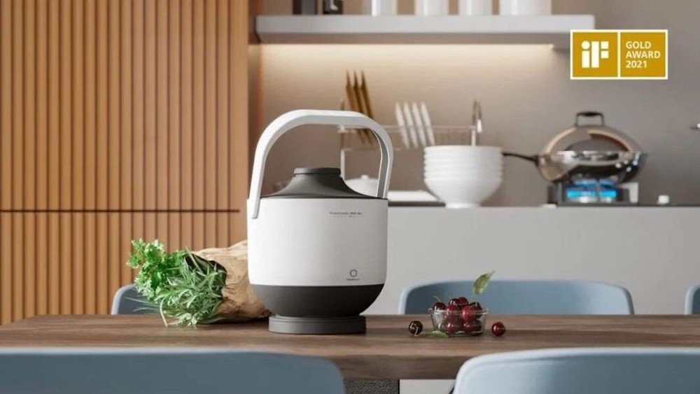 PowerCooker Electric Multi-cooker, Steamer, Modern design, WHITE