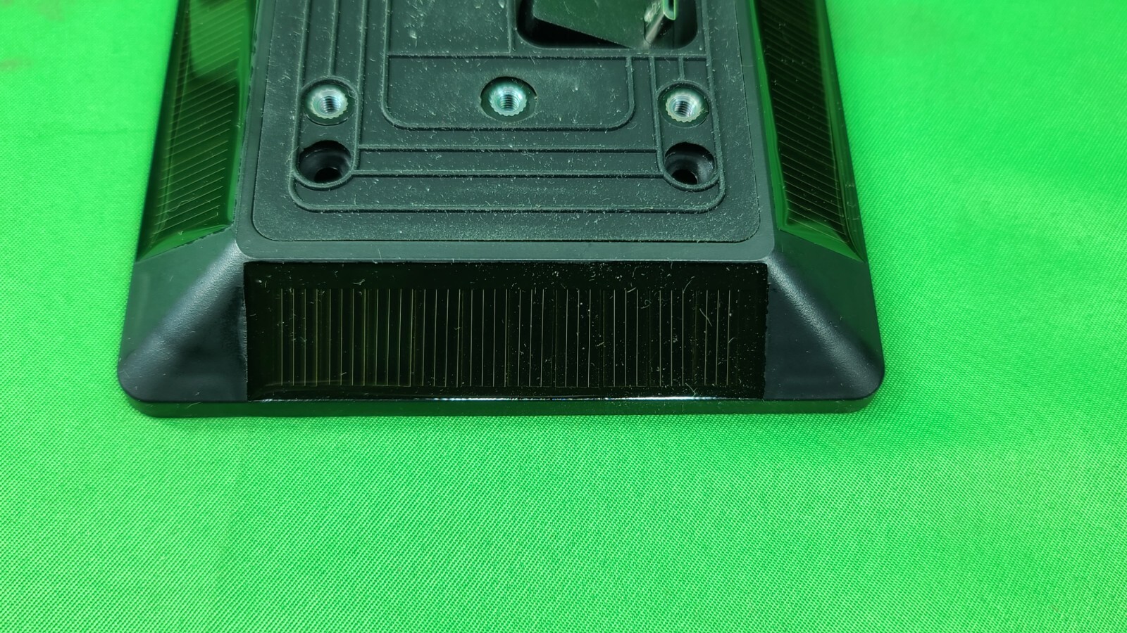 Ring 5AT3S7 Black Solar Charger Ring Battery Video Doorbell Micro USB