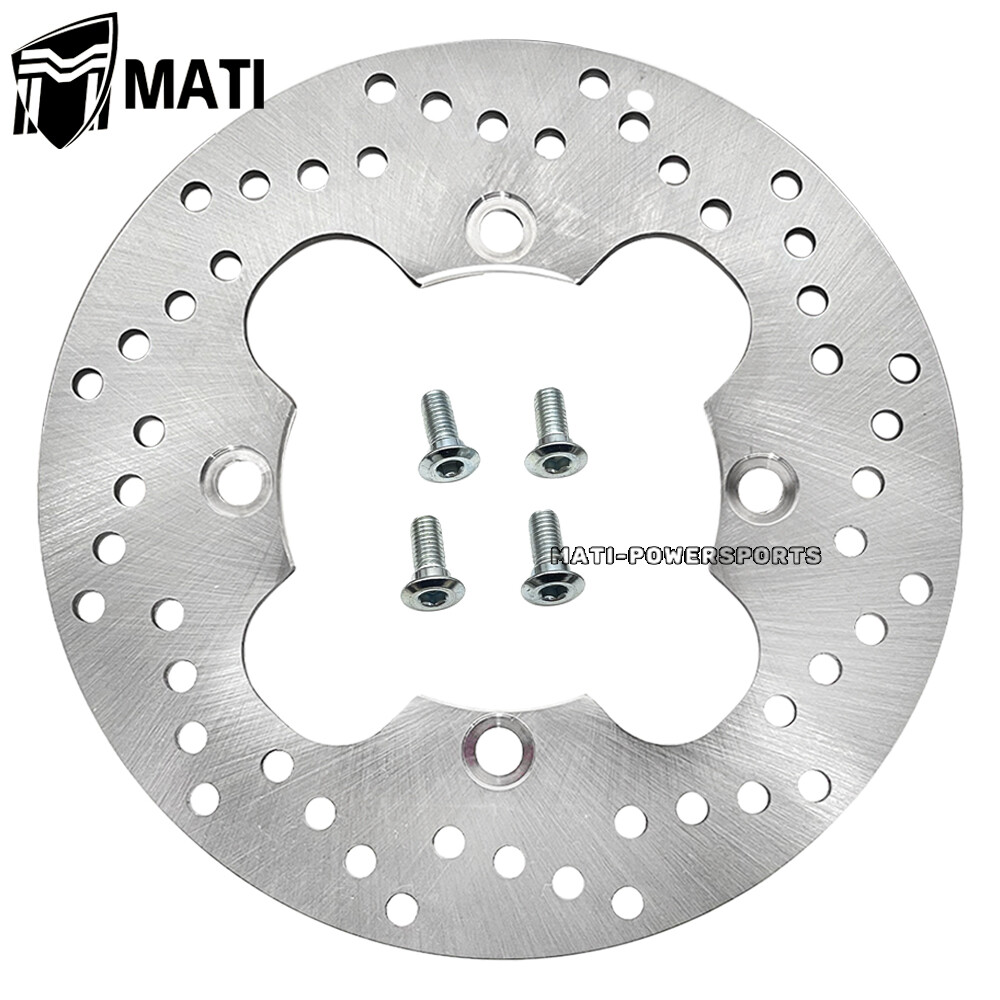 Rear Brake Disc Rotor w/Bolt for Honda Sportrax 400 TRX400EX TRX400X 1999-2014