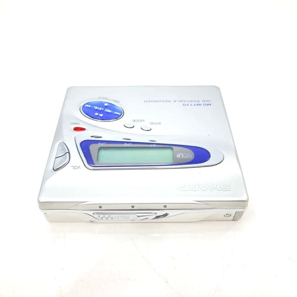 SHARP Portable MiniDisc Recorder MD-DR770 Operation confirmed