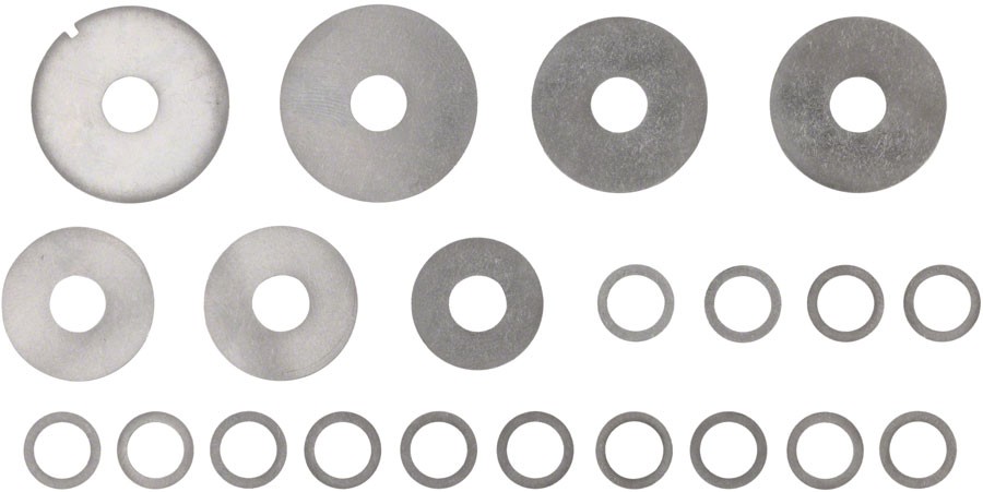 FOX Valve Stack Assembly 2022 FLOAT X, DHX, Base Valve, Lever Mode Medium, Bleed