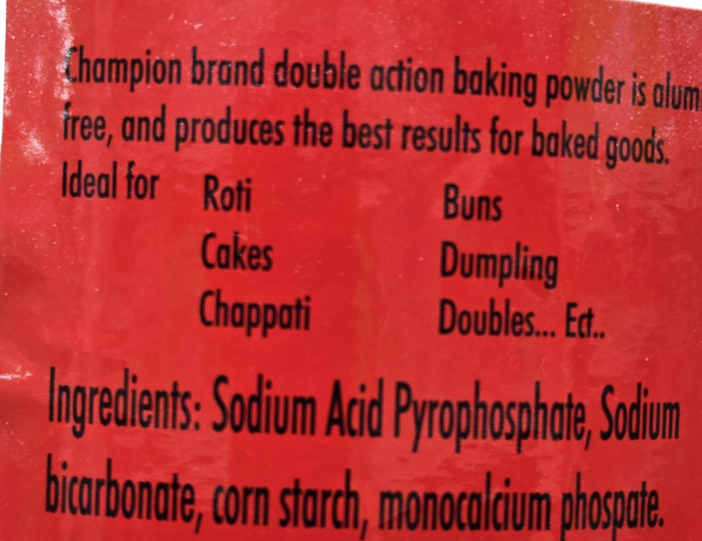 Champion Double Action Baking Powder - 32 OZ