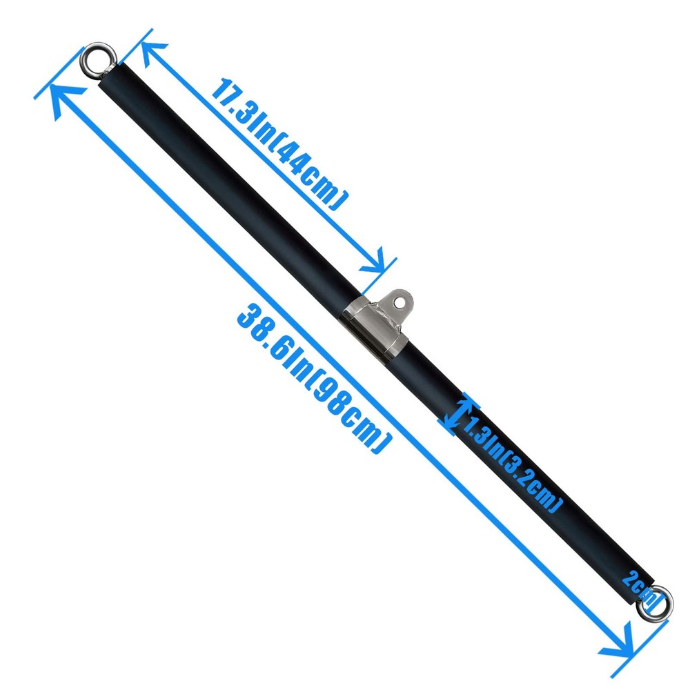 Lat Pull Down Bar for Home Gym Fitness Cable Machine Attachment, Lat Pulldown...