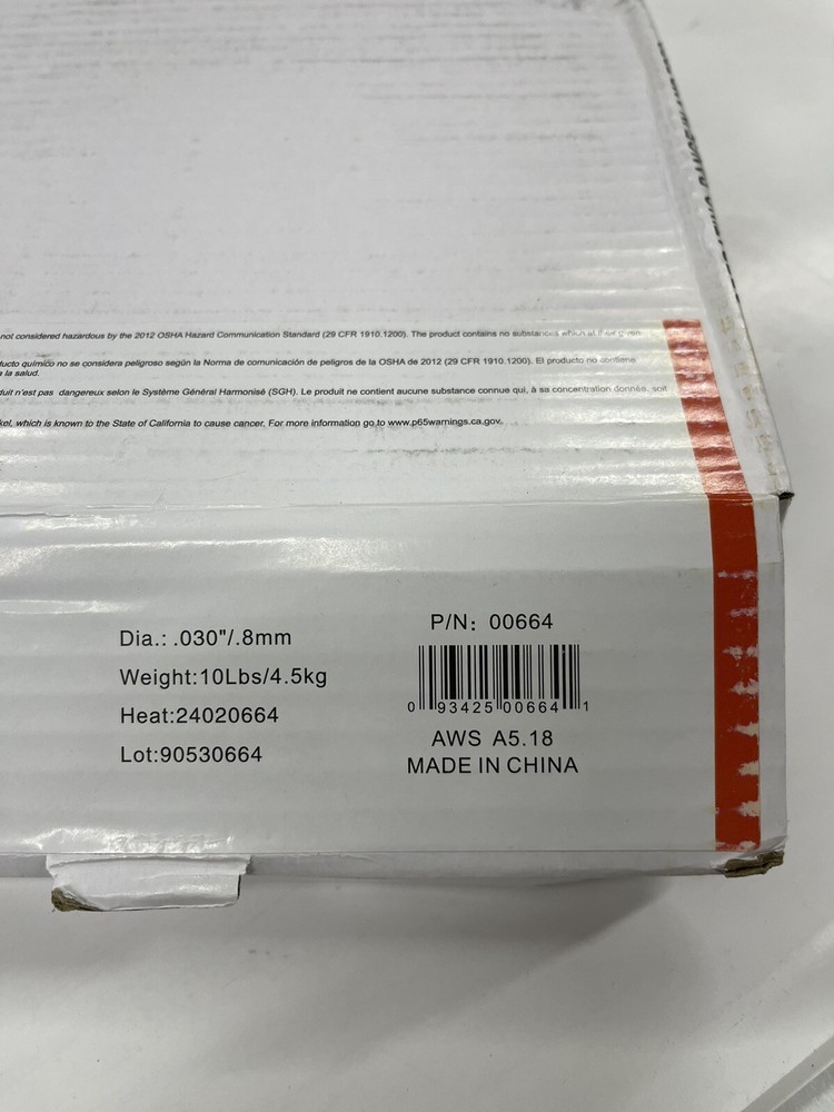 US Forge Welding Solid Mild Steel MIG Wire .030 10-Pound Spool #00664
