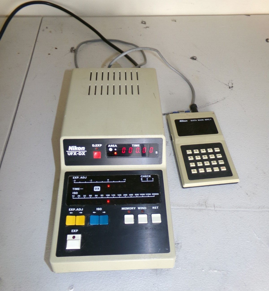 Nikon UFX-DX w/ Data pack MPC-1 MICROSCOPE CAMERA Controller